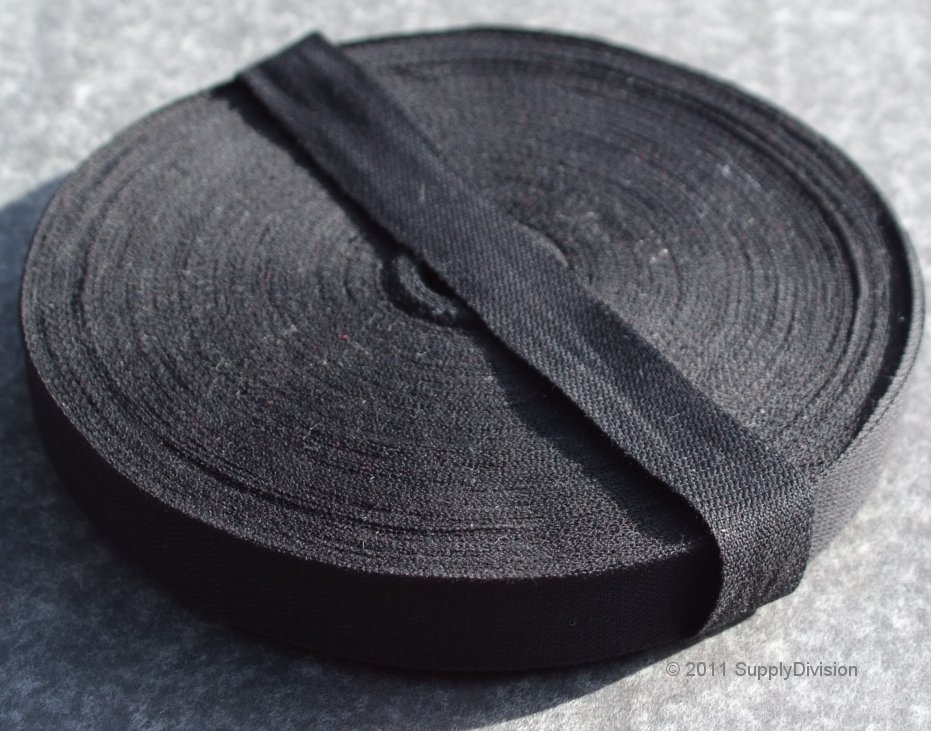 19mm Plain Weave cotton tape 50m
